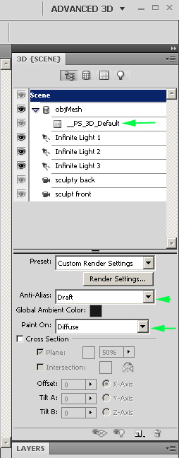 Set up PS CS4 for Sculpty Painting